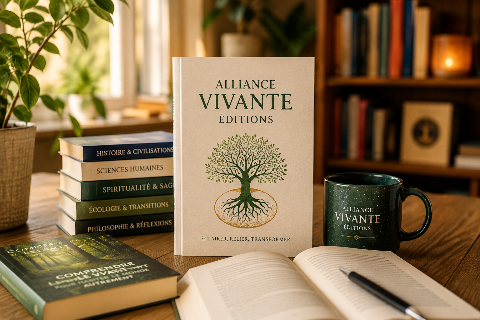 Alliance Vivante Éditions : une maison au service des voix qui transforment le regard