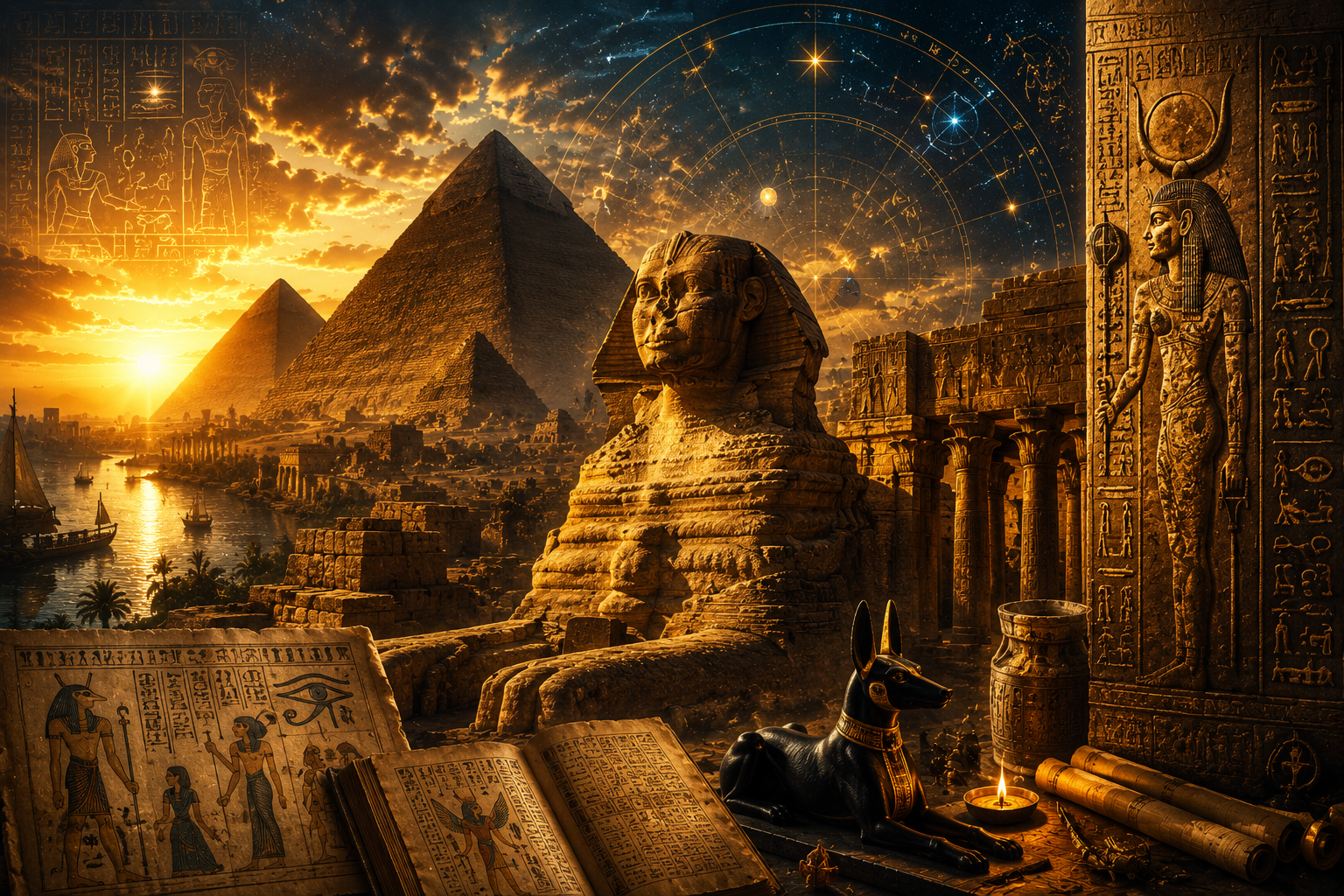 Les mystères de l'Égypte ancienne : une civilisation qui continue de nous interroger