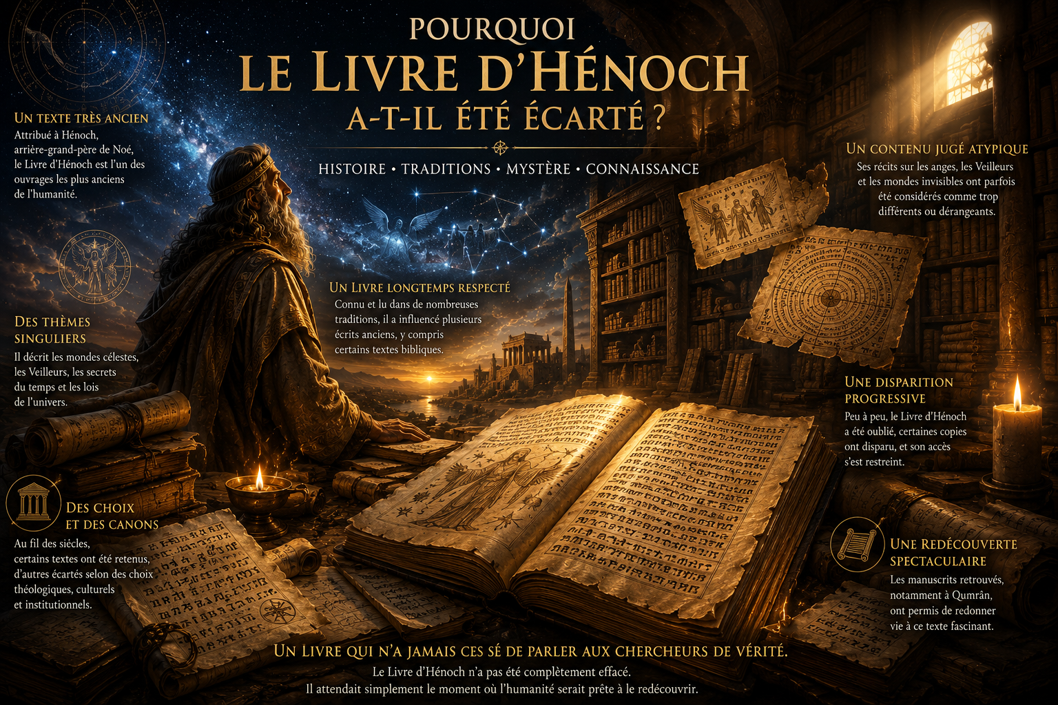 Pourquoi le Livre d'Hénoch a-t-il été écarté ?