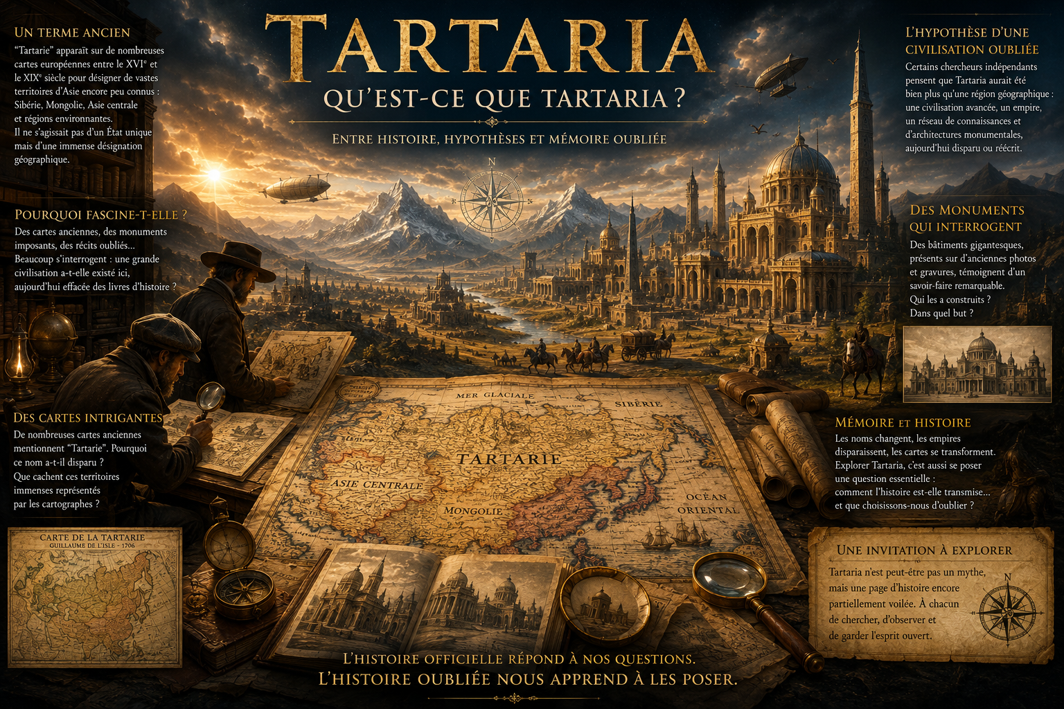 Qu'est-ce que Tartaria ? Entre histoire, hypothèses et mémoire oubliée