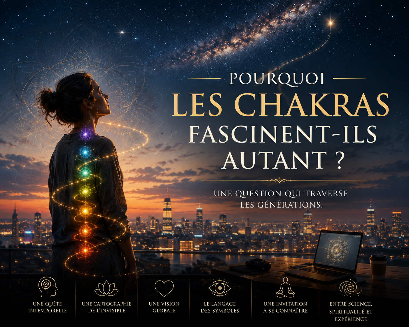 Pourquoi les chakras fascinent-ils autant ?
