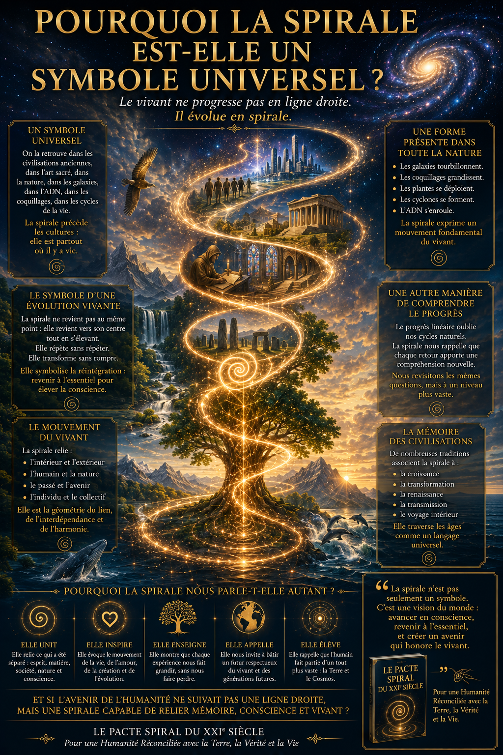 Pourquoi la spirale est-elle un symbole universel ?