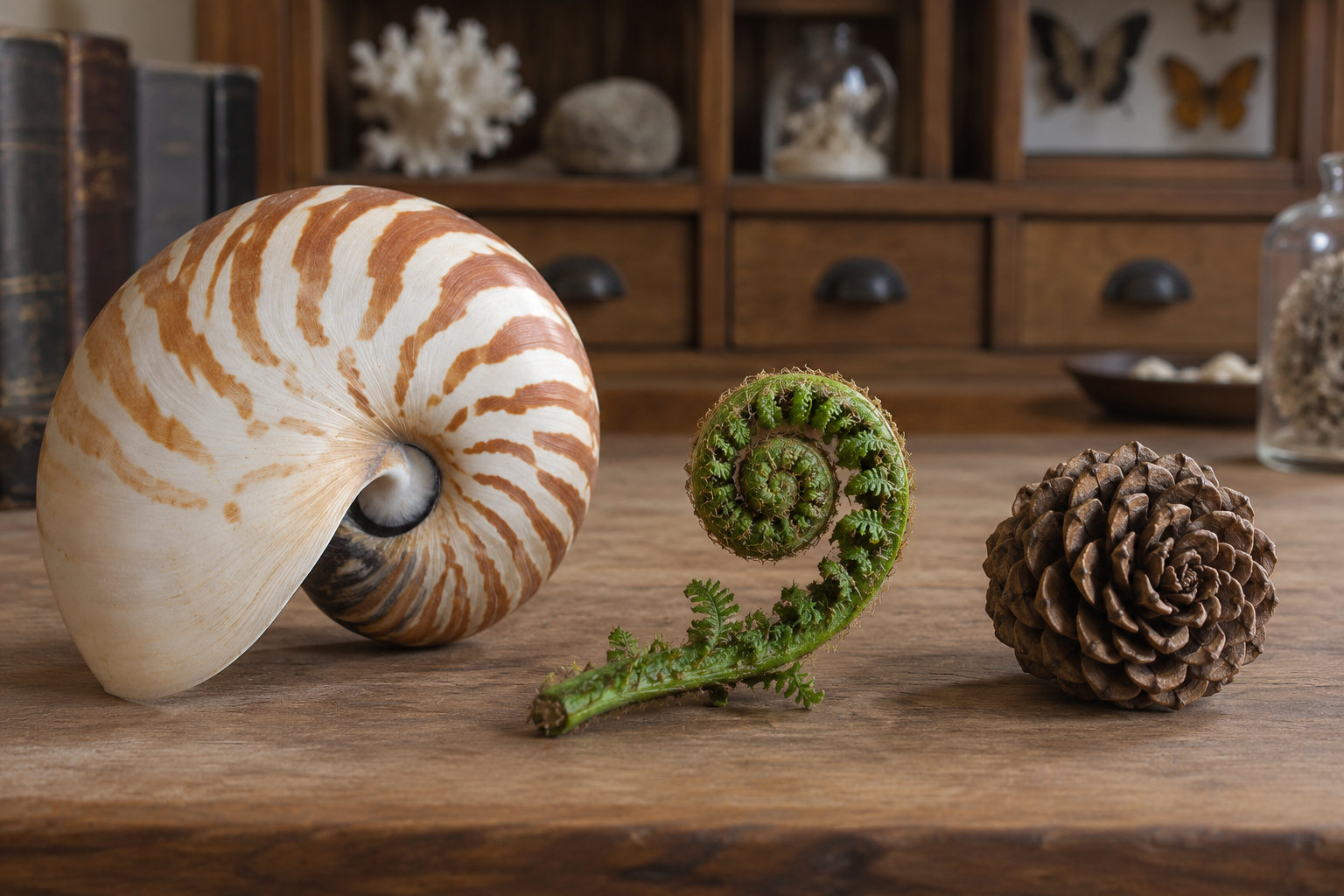 La spirale est-elle présente dans la nature ?