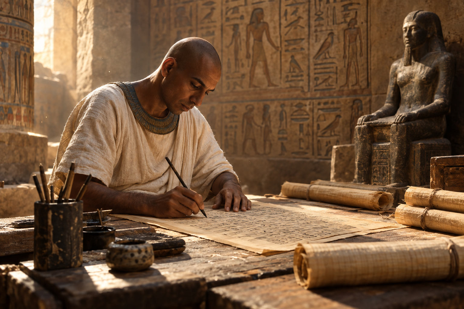 Comment les anciens percevaient-ils l'écriture ?